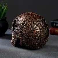 Фигурка полистоун &laquo;Череп&raquo;, 19.5&times;13&times;15 см