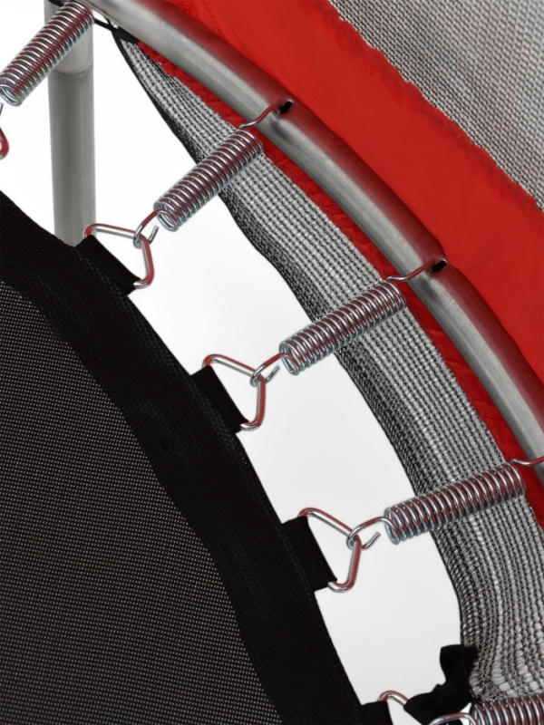 Батут 140 см h=120, цвет красный Батут 140 см h=120, цвет красный