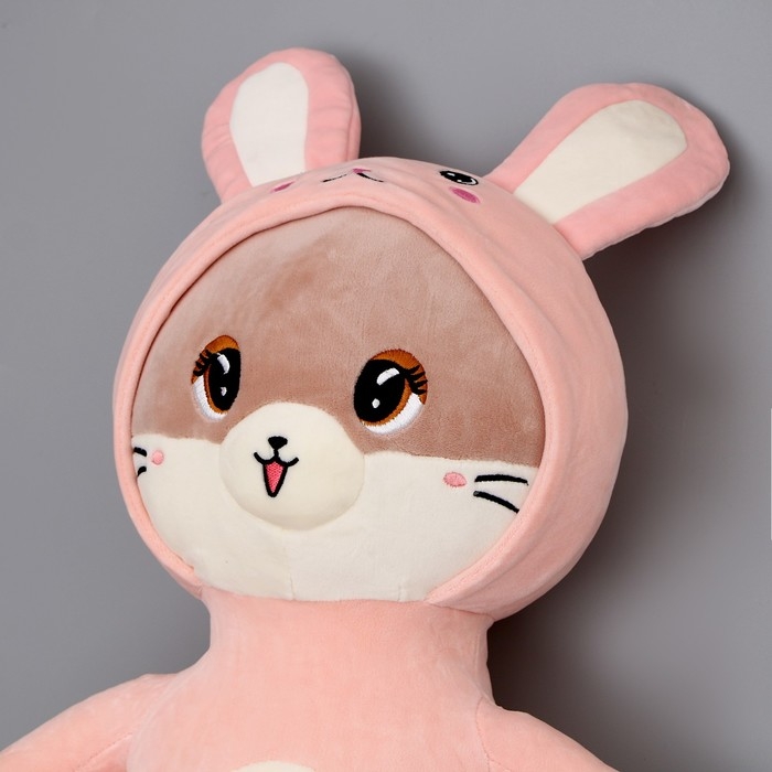 Мягкая игрушка «Котик», в костюме зайки, 90 см