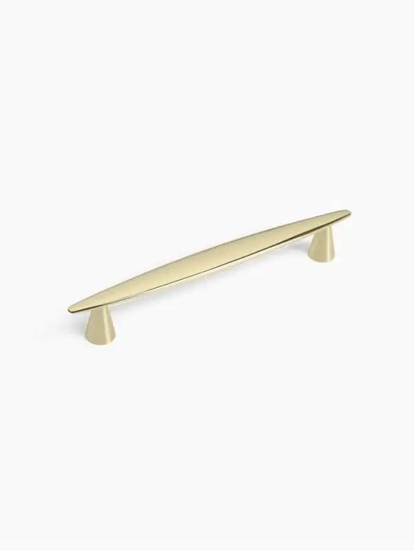 Ручка-скоба CAPPIO SUP, цинк, м/о 128 мм, цвет золото