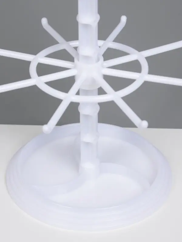 Подставка для украшений &laquo;QF. Карусель&raquo;, универсальная, 16&times;16&times;28 см, белая