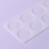 Форма для шоколада &laquo;Круг&raquo;, силикон, 8 ячеек, 23.5&times;12&times;0.3 см, прозрачная
