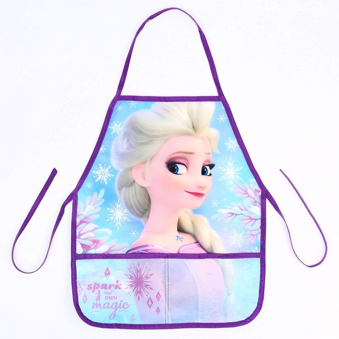 Фартук детский, р-р. 490 х 395 мм. Фиолетовый Фартук детский, р-р. 490 х 395 мм. Фиолетовый