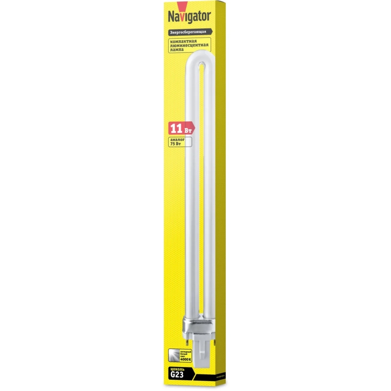 Лампа люминесцентная компактная 94 073 NCL-PS-11-840-G23 Navigator 94073