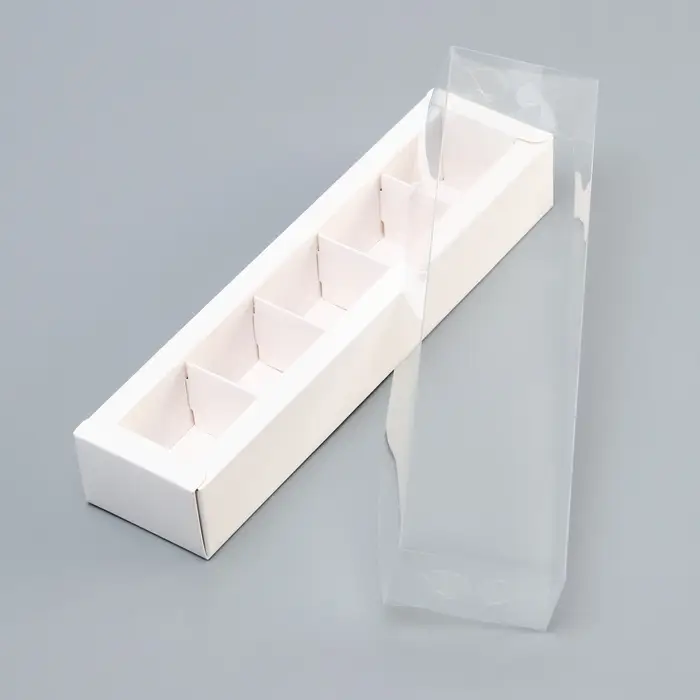 Коробка для 5 конфет, 22×5.5×3.5 см. Кондитерская упаковка Коробка для 5 конфет, 22×5.5×3.5 см. Кондитерская упаковка