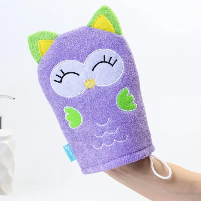 Игрушка-мочалка для купания, детская &laquo;Совёнок&raquo; из махры