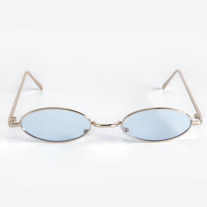 Очки солнцезащитные OneSun, uv 400, дужка 15 см, ширина 14.5 см, линза 3 х 5.5 см, голубые Очки солнцезащитные OneSun, uv 400, дужка 15 см, ширина 14.5 см, линза 3 х 5.5 см, голубые