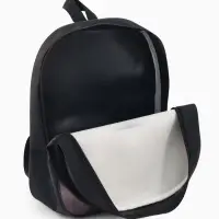 Рюкзак детский 27*10*30, отд на молнии, игры черный