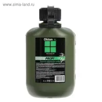 Канистра ГСМ Oktan PROFI, 5 л, пластиковая, усиленная, зеленая