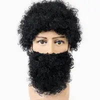 Карнавальный парик с бородой Карнавальный парик с бородой