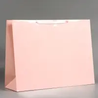 Пакет ламинированный горизонтальный "Розовый", XXL 61 х 46 х 20 см Пакет ламинированный горизонтальный "Розовый", XXL 61 х 46 х 20 см
