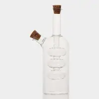Бутылка для соуса и масла 2 в 1 &laquo;Фьюжн&raquo;, 250/100 мл, 8&times;6&times;20 см