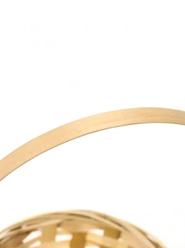 Корзина плетёная, d=17&times;9&times;30 см, бамбук