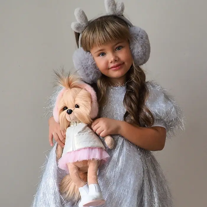 Мягкая игрушка "Lucky Yoyo: Розовая мечта" с каркасом, 37 см