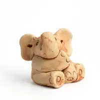 Фигурка &laquo;Слоненок&raquo;, 7&times;6.5&times;5 см, керамика, бежевый