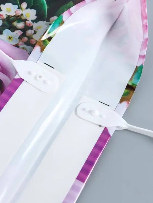 Пакет &laquo;Камилла&raquo;, полиэтиленовый с пластиковой ручкой, 100 мкм 40&times;44 см