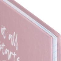 Бизнес-тетрадь А5,80л,7БЦ,клетка, Attache Economy Smart роз