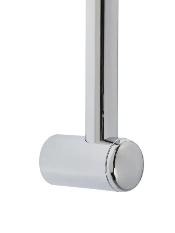 Душевая стойка ZEIN H01, с пластиковой прозрачной мыльницей и крепежом, хром