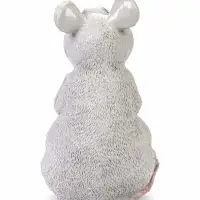 Садовая фигура из гипса &laquo;Мышь&raquo;, 29.5 см, серая