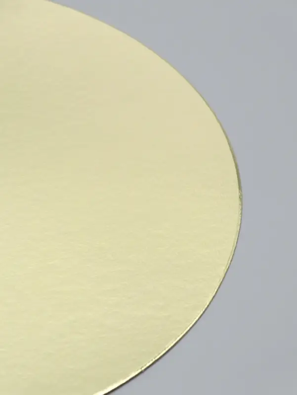 Подложка кондитерская, золотая 24 см - Набор 5 шт.