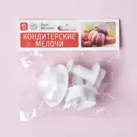 Плунжеры кондитерские Доляна &laquo;Бантик&raquo;, набор 3 шт., пластик, МИКС