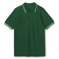 Рубашка поло Virma Stripes, зеленая, размер S