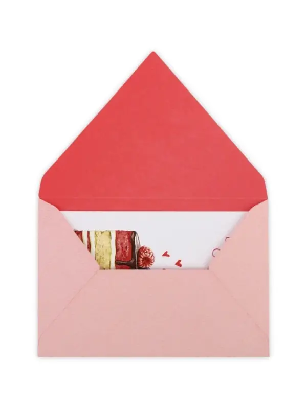 Конверт для денег с открыткой и наклейкой &laquo;В день рождения&raquo;, тиснение, акварельный картон, 16 х 11 см