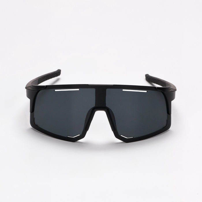 Очки солнечные спортивные велосипедные, uv 400, 15 х 12.3 см, черные Очки солнечные спортивные велосипедные, uv 400, 15 х 12.3 см, черные