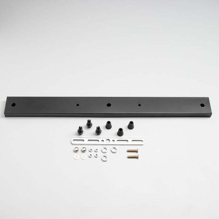 Основание для светильника Основание для светильника "Линейный-3" черный 50х5х2см