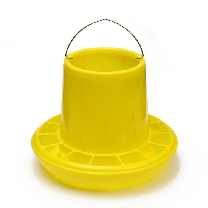 Кормушка бункерная для домашней птицы на 10 кг, пластик, Greengo