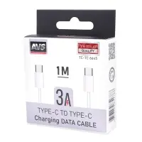 Кабель AVS TC-TC 6645 Type-C/Type-C, PD 45 Вт, 1м (A85278S)