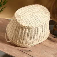 Корзина для белья, 46х36х32 см, ротанг