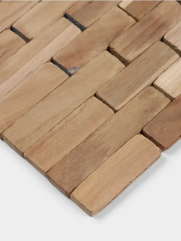 Коврик из тикового дерева, 40&times;30&times;0.7 см