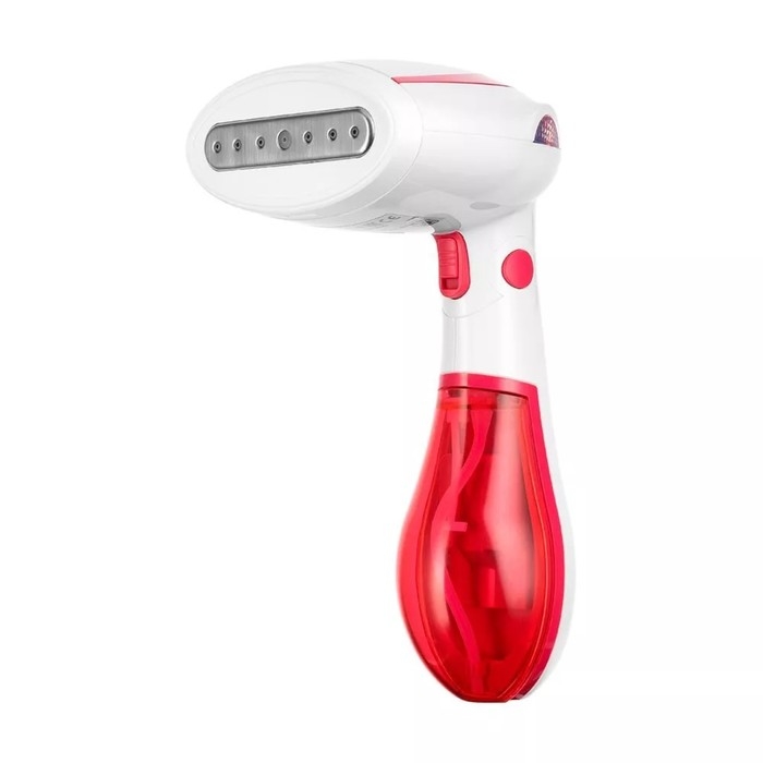 Отпариватель Kitfort КТ-9192-1, ручной, 1300 Вт, 120 мл, 20 г/мин, бело-красный Отпариватель Kitfort КТ-9192-1, ручной, 1300 Вт, 120 мл, 20 г/мин, бело-красный