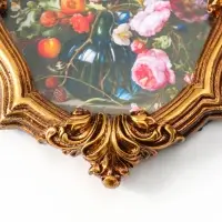 Фоторамка полистоун 11х16 см "Графиня" золото 2,5х18х13 см