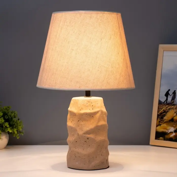 Настольная лампа &laquo;Глинка&raquo; Е14 40 Вт бежевый 25&times;25&times;38.5 см RISALUX