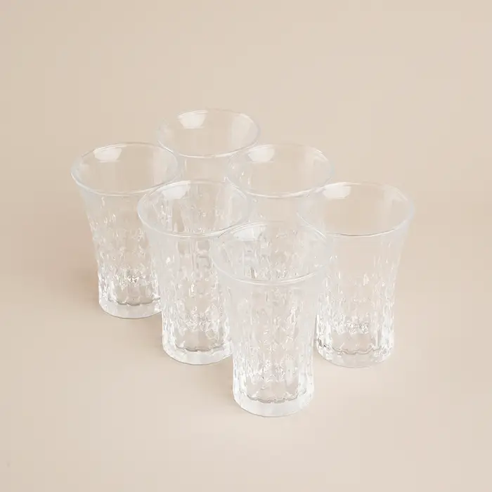 Набор стаканов SL Home &laquo;Винтаж&raquo;, 300 мл, 7.6&times;12.8 см, 6 шт., высокие, стекло, прозрачный
