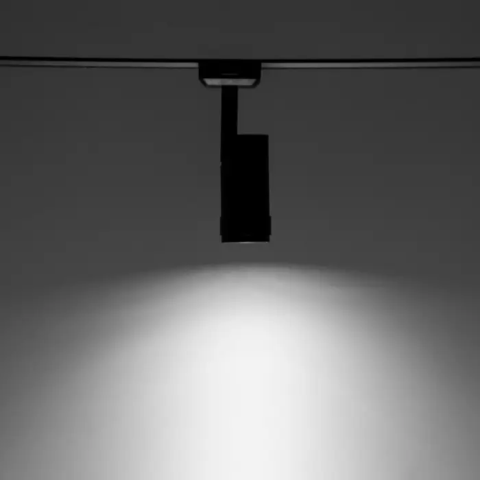 Светильник трековый BayerLux SLIM &laquo;Акцент&raquo;, LED, 9 Вт, 3000K-6000К, 48 В, CRI90, 6&times;6&times;18.8 см, чёрный