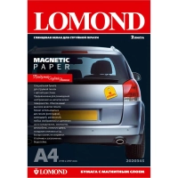 Фотобумага с магнитным слоем LOMOND Magnetic глянцевая A4, 2л (2020345)