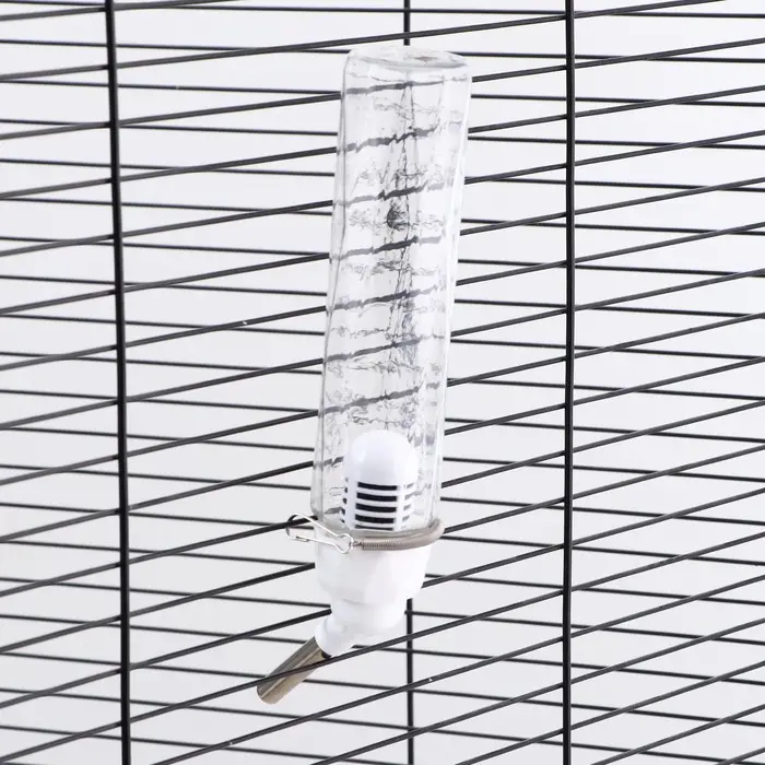 Поилка для грызунов, 125 мл, крепление-пружинка, белая