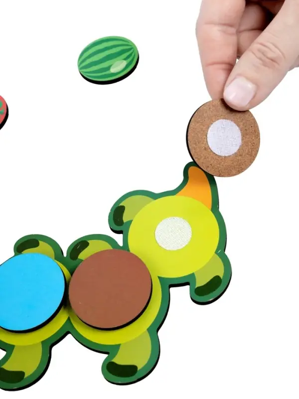 Игра развивающая на липучках "Гусеница" 06002