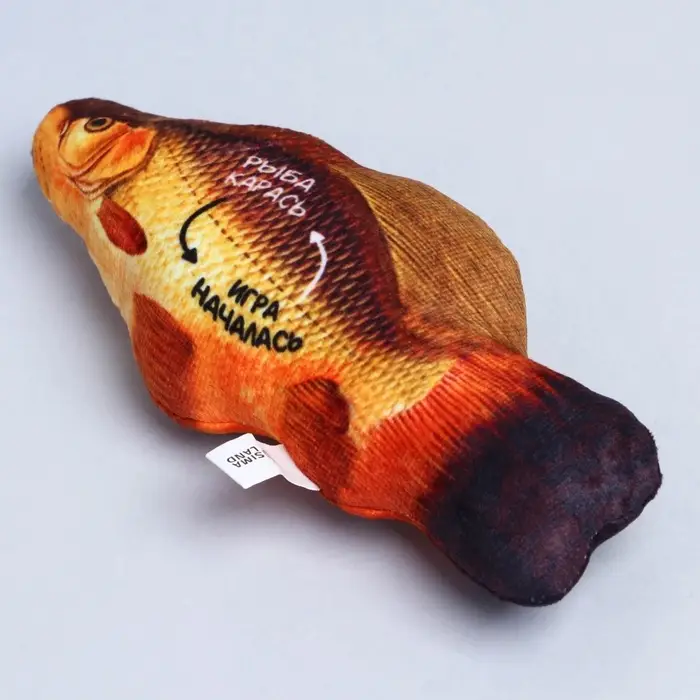 Игрушка для кошек с мятой «Рыба», 18,3 х 8 см Игрушка для кошек с мятой «Рыба», 18,3 х 8 см