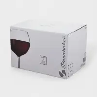 Набор бокалов для вина Paşabah&ccedil;e Enoteca, 655 мл, 6 шт., стекло, прозрачный