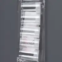 Набор баночек для мелочей, d=2.2×3.8 см, 5 шт., прозрачный