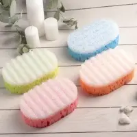 Губка для тела массажная &laquo;Удовольствие&raquo;, 10.5&times;6&times;16.5 см, МИКС