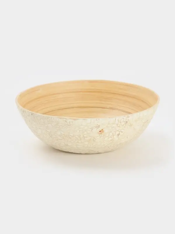 Салатник, 25&times;25&times;8 см, бамбук