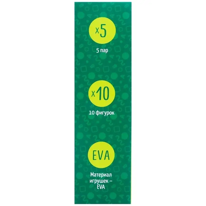 Мемо-игра: Присоски многоразовые для игры в ванной «Животные леса», найди пару, 5 пар, 10 стикеров EVA, Крошка Я Мемо-игра: Присоски многоразовые для игры в ванной «Животные леса», найди пару, 5 пар, 10 стикеров EVA, Крошка Я