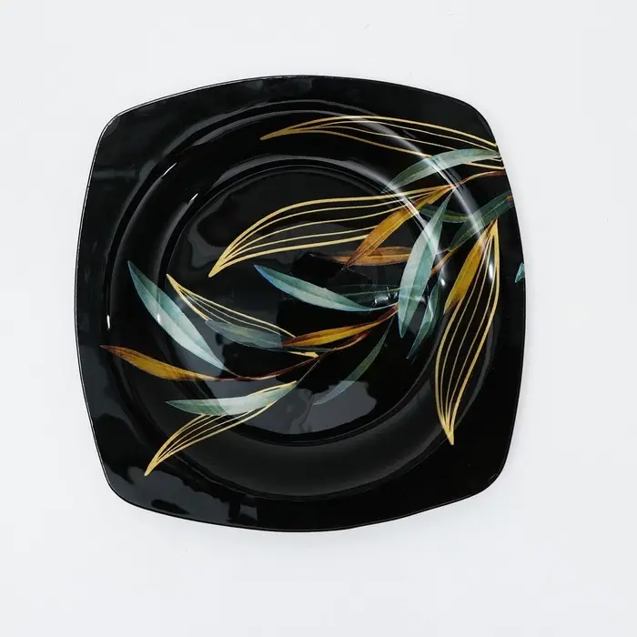 Тарелка квадратная Тарелка квадратная "Тропики", 20 см