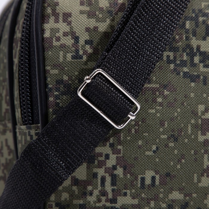 Сумка мужская «ЗФТС», цвет зелёный Сумка мужская «ЗФТС», цвет зелёный