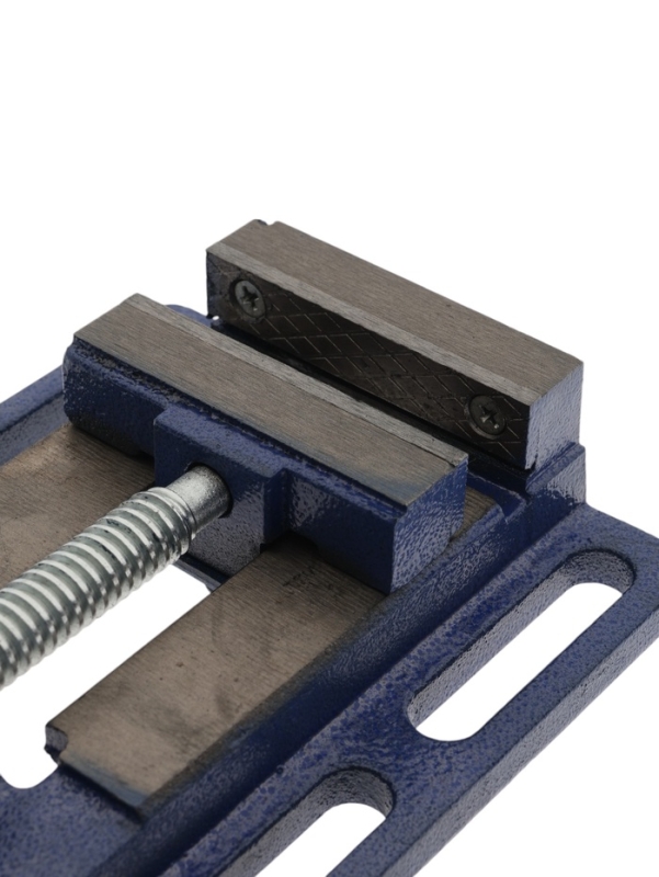 Тиски станочные ТУНДРА, чугунные, ширина губок 75 мм